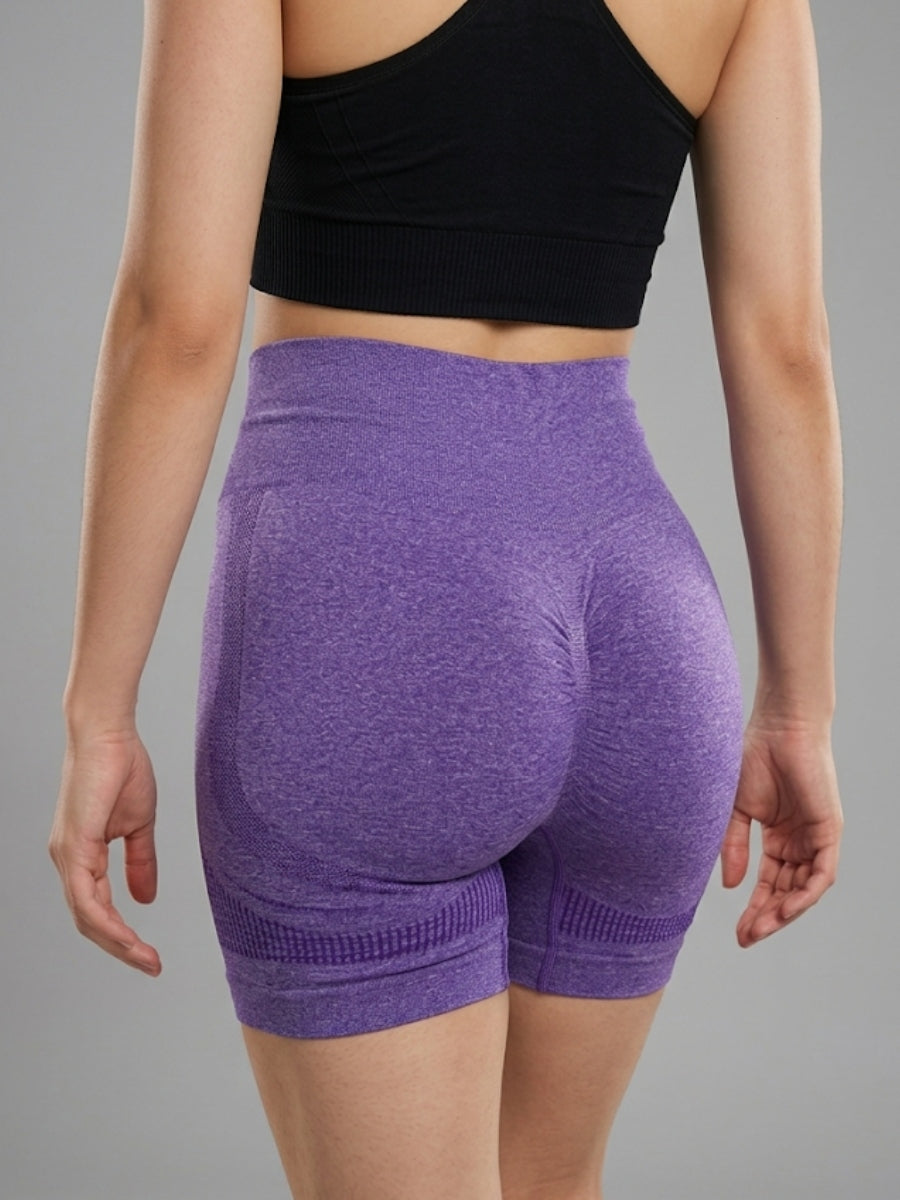 RUN WAY Push-Up Sport Shorts with Side Dots