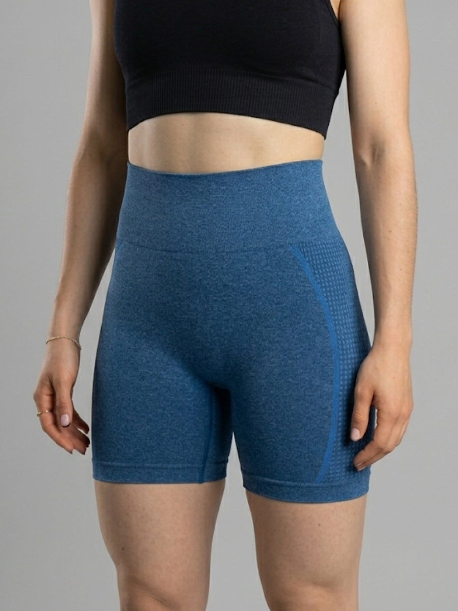 RUN WAY Push-Up Sport Shorts with Side Dots