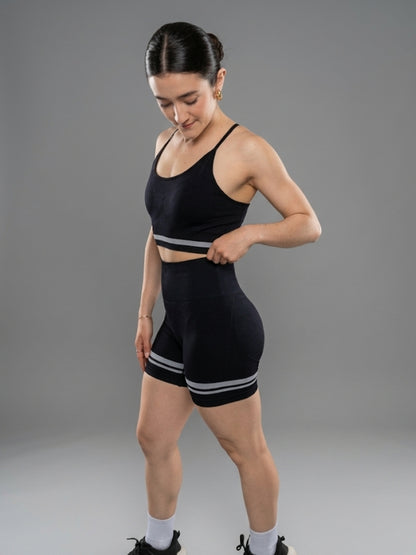 Set 2 Piezas Short Top Cruzado RUN WAY – Gym
