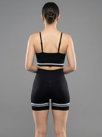 Set 2 Piezas Short Top Cruzado RUN WAY – Gym