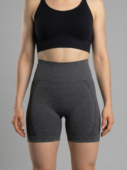 RUN WAY Push-Up Sport Shorts with Side Dots