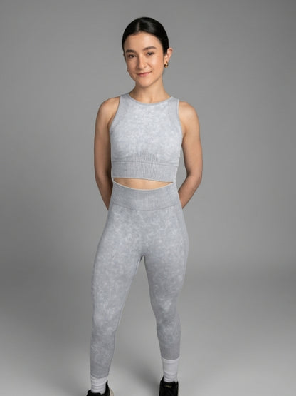 Set 2 Piezas Pantalón Largo Top Halter RUN WAY