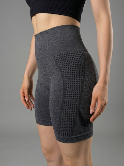 RUN WAY Push-Up Sport Shorts with Side Dots