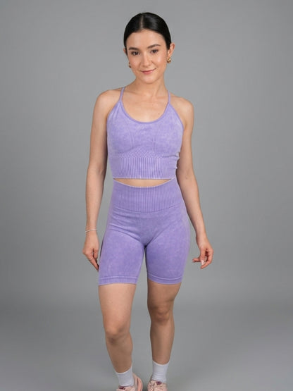 Set 2 Piezas Short Top Cruzado RUN WAY – Gym