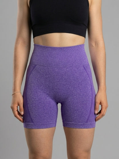 RUN WAY Push-Up Sport Shorts with Side Dots